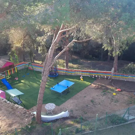 別荘 Maravillosa Casa Con Piscina Grande Y Bosque *